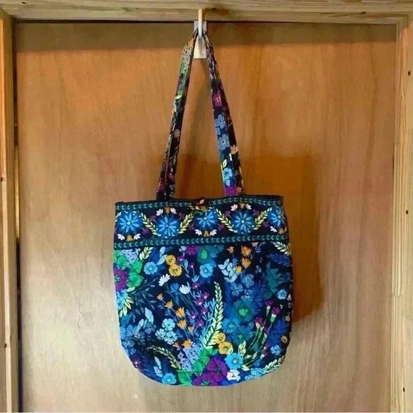 Vera Bradley Handbags - Vera Bradley Midnight Blues Tote